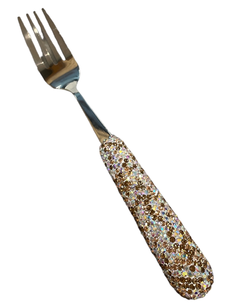 FRO01BW  LARGE BROWN MULTI FORK