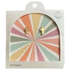 GDA5000E CROSS 18K GOLD DIPPED EARRINGS
