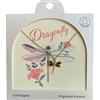 GDA5014N DRAGONFLY 18K GOLD DIPPED NECKLACE
