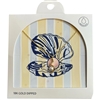 GDA5126N SHELL PEARL 18K GOLD DIPPED NECKLACE