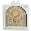 GDA5132N SUNFLOWER 18K GOLD DIPPED NECKLACE