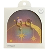 GDA5161E GALAXY STAR 28K GOLD DIPPED EARRINGS