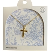 GDA5166N CROSS 18K GOLD DIPPED NECKLACE