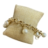 GPB08 14K GOLD PLATED CHAIN BRACELET