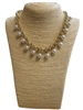 GPN03 14K GOLD PLATED CHAIN PEARL NECKLACE