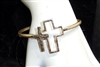 HB1767 CROSS BANGLE