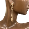 HE3617 DANGLE GEOMETRIC EARRINGS