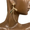 HE3720 DRAGONFLY  EARRINGS