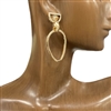 HE3765 OBLONG SHAPE PENDANT EARRING