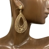 HE3801  TEARDROP STAR IN CENTER EARRINGS