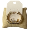 HE4073 PATTERN MEDIUM OPEN HOOP EARRINGS