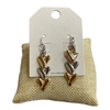 HE4121 LAYERED HEART EARRINGS