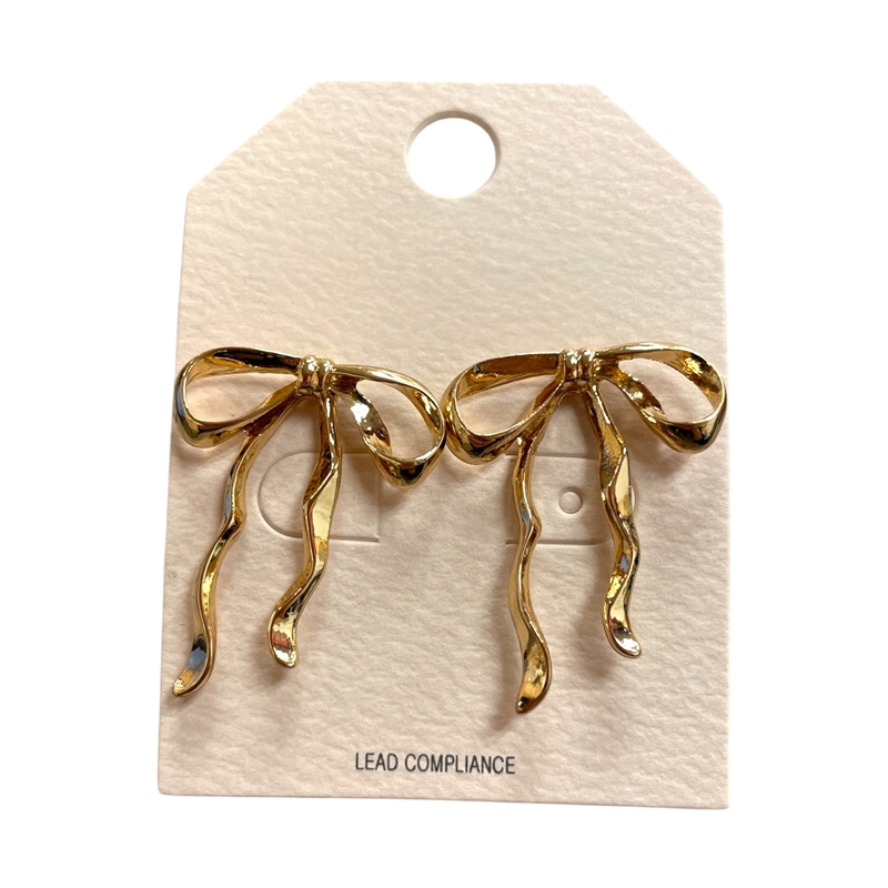 HE4321 DAINTY BOW EARRINGS