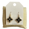 HE4356 DANGLE CLOVER EARRINGS