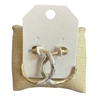 HE4433 HAMMERED OPEN HOOP