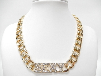 HN4019 'SEXY' CHAIN NECKLACE