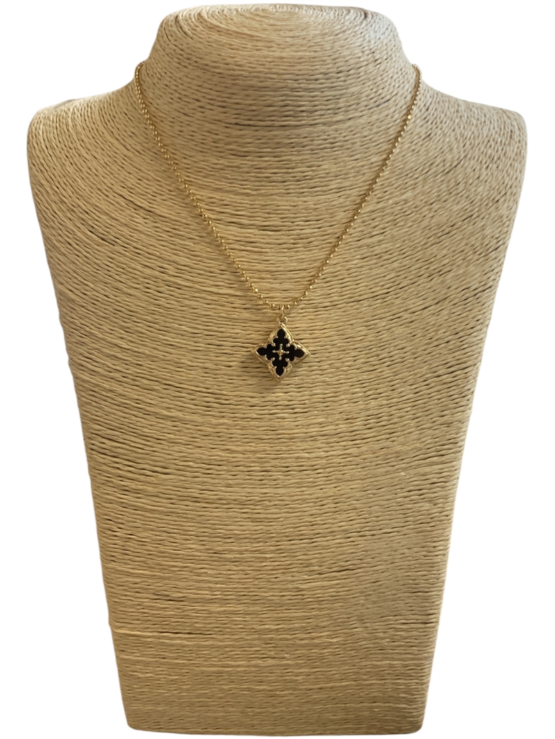 HN5265 CLOVER THIN NECKLACE