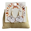 HW32 WHITE GHOST EARRINGS
