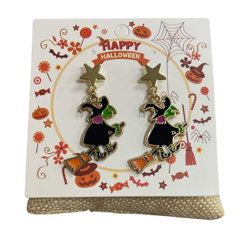 HW59  WITCH SMALL  EARRINGS