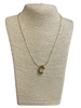 IN4C "C" SHINY NECKLACE PENDANT