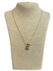 IN4E "E" SHINY NECKLACE PENDANT