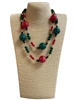 J305 CHRISTMAS BEADED NECKLACE SET