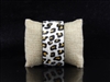 LEATHER CHEETAH CUFF