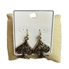 JE-1178 PATTERN SPADES DANGLE EARRINGS