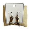 JE-1180 RHINESTONE BOOTS DANGLE EARRINGS
