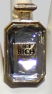 JR1039 "NO 1 RICH PARIS" STRETCH RING