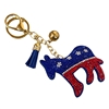 KC380B DONKEY AMERICAN FLAG KEYCHAIN