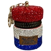 KC5001M  MULTI MINI HANDBAG RHINESTONE KEYCHAIN