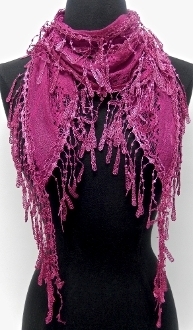 LS-009 MAGENTA SCARF