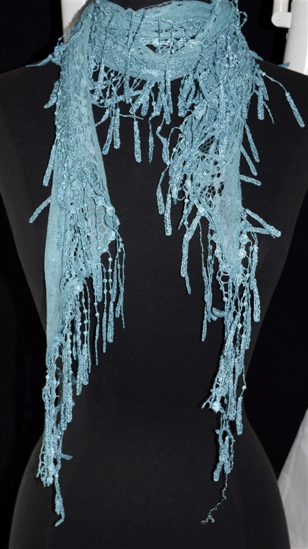 LS-014 TURQUOISE SCARF