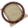 MB01RD  RED & BLACK RHINESTONE BANGLE