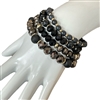 MBR5546 CRYSTAL BEADED 4 PCS SET BRACELET