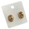 MCE-04 SHELL KNOT EARRINGS