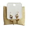 ME11599 BALLERINA CUT OUT SMALL EARRINGS