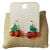 ME2126 CHERRY EARRINGS