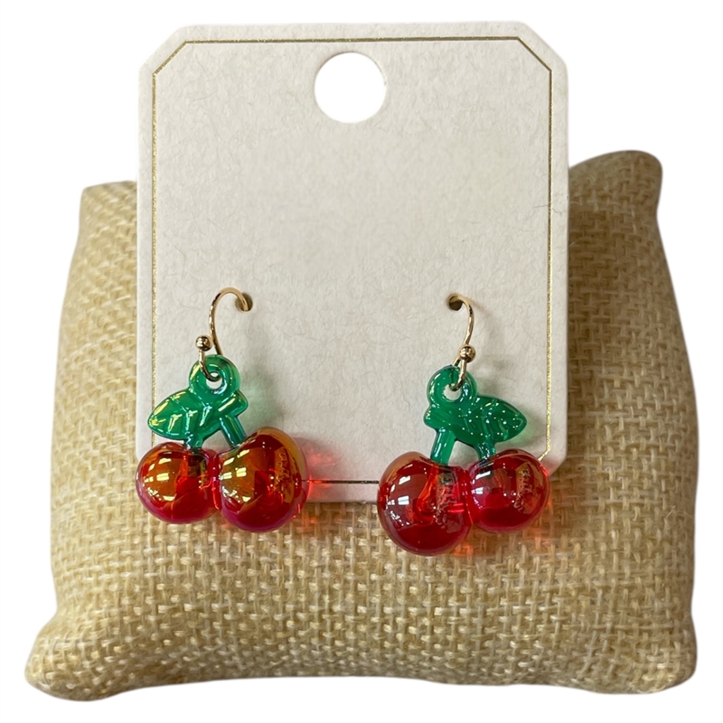 ME2126 CHERRY EARRINGS