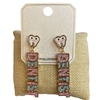 ME21739 DENTIST MULTI COLOR POST EARRINGS