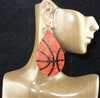 ME249-7 SPORT TEARDROP CORK EARRINGS