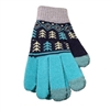 MG0062GN  AZTEC SOFT KNIT TOUCH  GLOVES