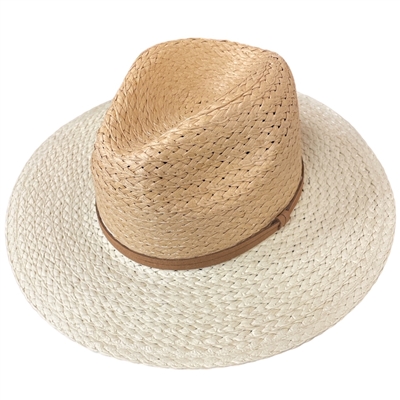 MH0102  SUMMER PANAMA HAT  ONE SIZE 100% PAPER
