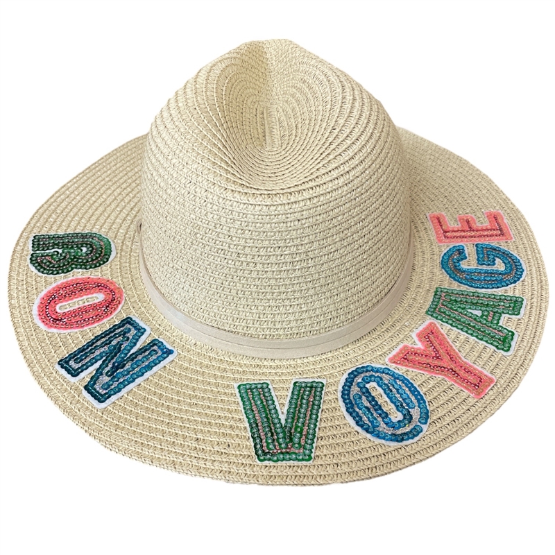 MH0118  SUMMER HAT ONE SIZE 100% PAPER STRAW
