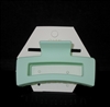 MH0131M RECTANGULAR MATTE MINT HAIR CLIP