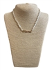 MN4234  GOLD MAMA  PEARL SHORT  NECKLACE
