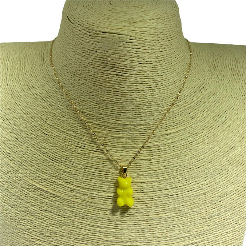 MNE810 GUMMY BEAR  NECKLACES