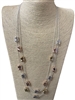 N013540  LAYERED MULTI COLOR BEADED NECKLACE