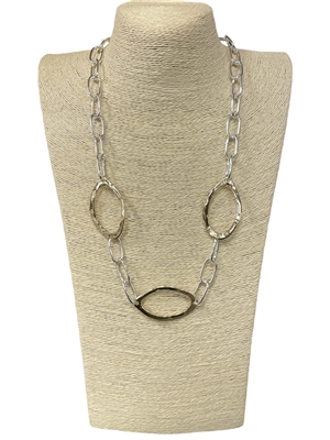 N013570 CHUNKY CHAIN SHORT NECKLACE
